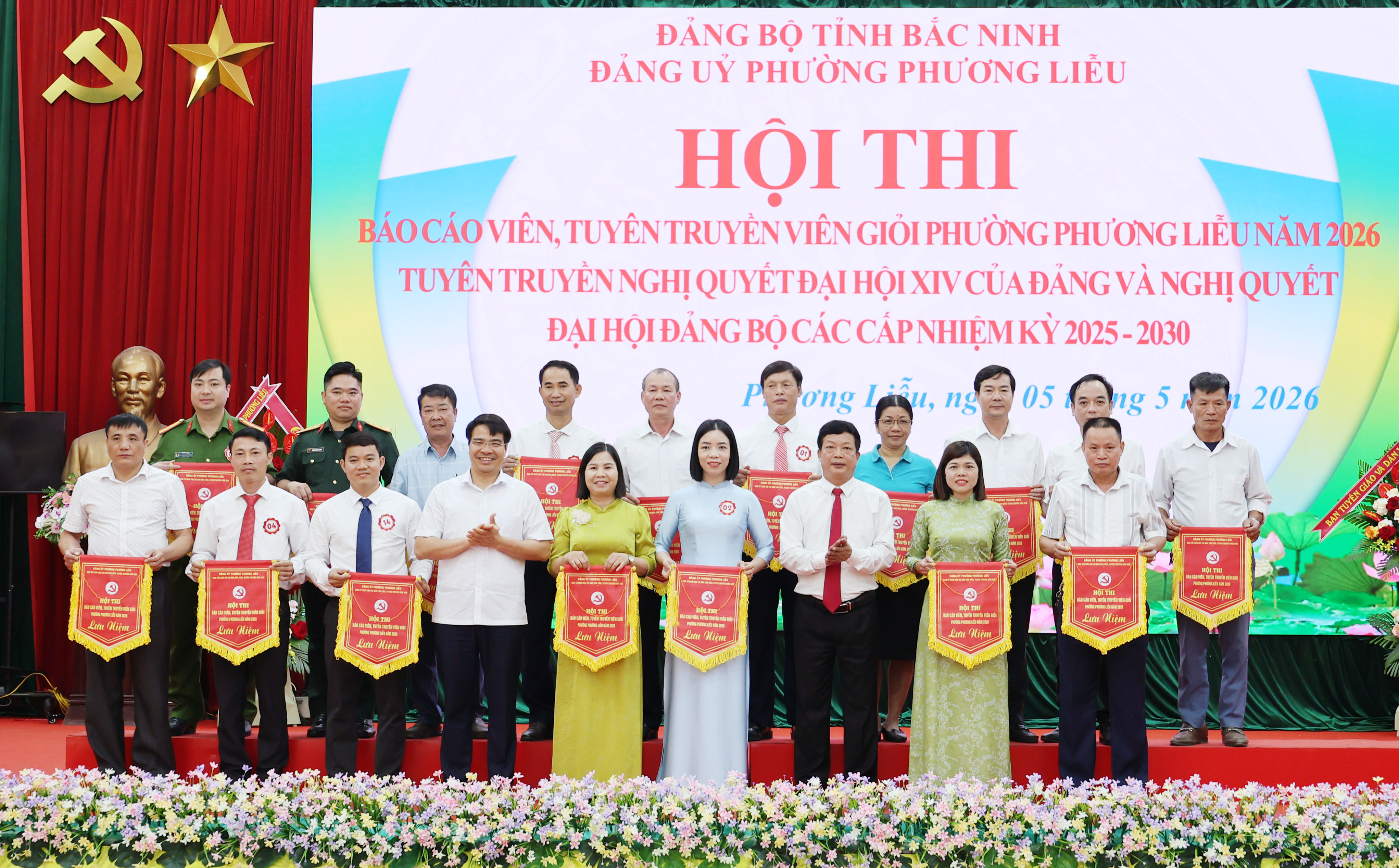 Hội thi báo cáo viên, tuyên truyền viên giỏi phường Phương Liễu năm 2026